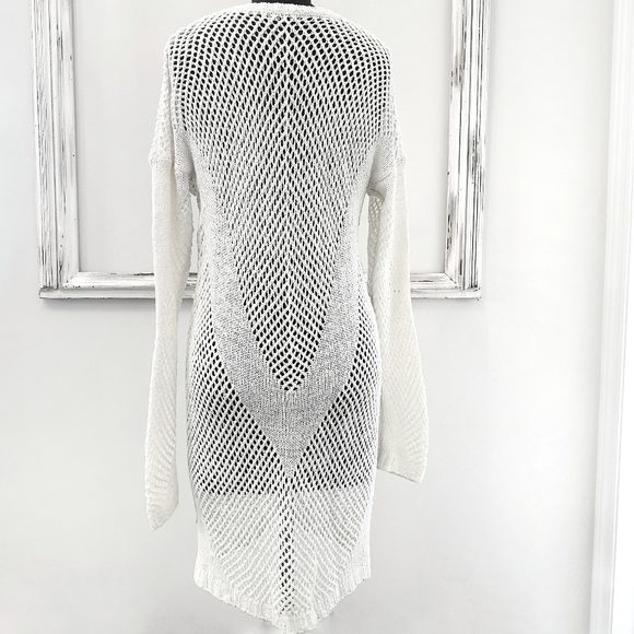 Anna Scott Midi Cream Cardigan - Picture 7 of 7